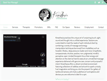 Tablet Screenshot of kinesthesiampls.com